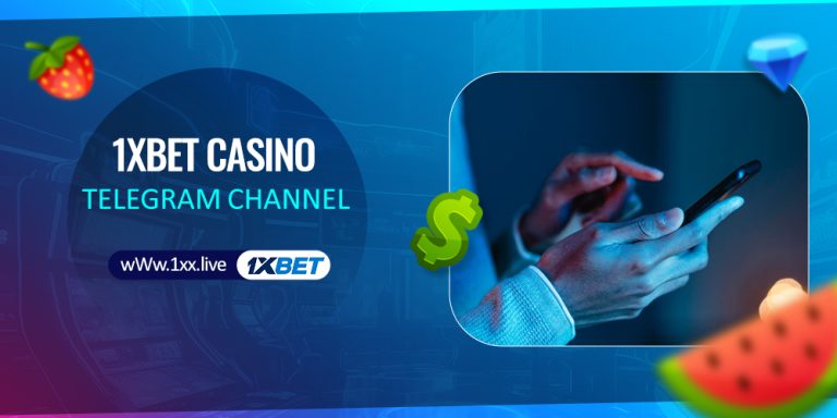 1xbet casino telegram channel