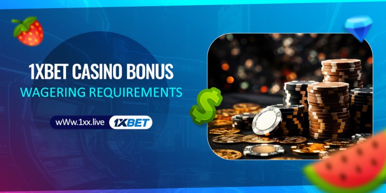 1xbet casino bonus wagering requirements
